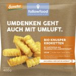 Bio Knusper Kroketten Vegan aus regenerativer Landwirtschaft.