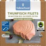 Thunfisch Filets in Bio-Olivenöl - STICKER-DE-FR