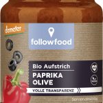 Bio Aufstrich Paprika und Olive