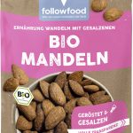 Bio Mandeln geröstet und gesalzen