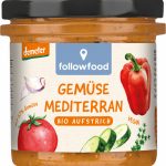 Bio Aufstrich Gemüse mediterran