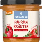Bio Aufstrich Paprika Kräuter