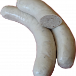 Bio-Bratwurst, weiß mit Kräutern (Thüringer Art)