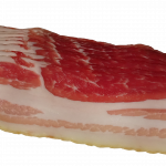 Bio-Bacon, geschnitten