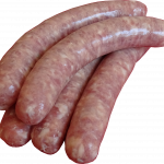 Bio-Bratwurst, grob/roh