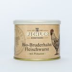 Bio-Bruderhahn Fleischwurst ´´Pistazie´´