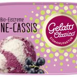 Bio-Eiscreme Sahne-Cassis