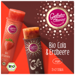 Quetschtüte Cola + Erdbeere