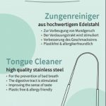 Zungenreiniger aus Edelstahl