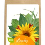 Sonnengruß, fruchtiger Bio Tee in der Papiertüte