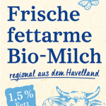 Fettarme Bio Milch 1,5% Fett