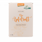 Bio Apfelsaft Bag in Box 3l Demeter zertifiziert