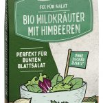 Fix Für Salat Wildkräuter mit Himbeeren