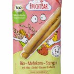 Bio-Mehrkorn-Stangen Mais, Dinkel, Banane, Erdbeere