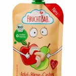 Bio-Fruchtpüree Apfel, Birne, Cashew