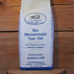Bio Weizenmehl Typ 550