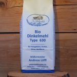 Bio Dinkelmehl Typ 630