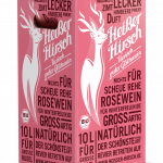 HEISSER HIRSCH - Tierisch guter Glühwein (10 l, rosé)