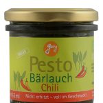 Pesto Bärlauch Chili scharf Bio