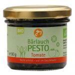 Bio Bärlauch Pesto Tomate mit Sonnenblumenkernen
