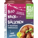vegane Bio Hackbällchen in Tomatensauce