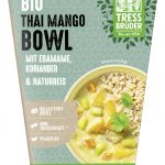 Bio Thai Mango Bowl mit Edamame, Koriander und Naturreis