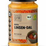 rotes Linsen-Dal mit Kurkuma 380ml Bio & vegan