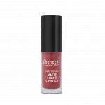 benecos Matte Liquid Lipstick trust in rust