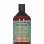 benecosBIO Duschgel 2in1 BIO-Minze Haut & Haar