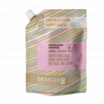 benecosBIO Nachfüllbeutel 1000 ml Duschgel BIO-Wildrose