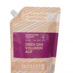 benecosBIO Nachfüllbeutel 1000 ml Shampoo Volumen BIO-Traube