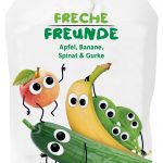 FF Bio Quetschie Apfel,Banane, Spinat & Gurke