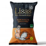 Lisas Bio-Kesselchips Alpensalz & Apfelessig 125g