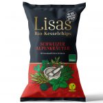 Lisas Bio-Kesselchips Schweizer Alpenkräuter 125g