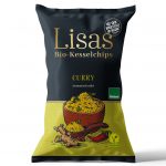 Lisas Bio-Kesselchips Curry 125g