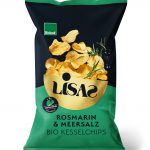 Lisas Bio-Kesselchips Rosmarin & Meersalz 115g