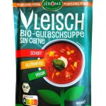 JÉR. Bio Vleisch-Gulaschsuppe* sin carne