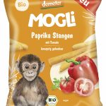 Paprika Stangen mit Tomate