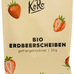 Gefriergetrocknete Bio Erdbeerscheiben 20 g