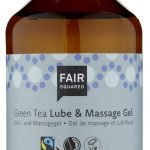 FAIR SQUARED Lube & Massage Gel Green Tea 500 ml ZERO WASTE