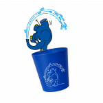 HYDROPHIL Kinder Zahnputzbecher Elefant