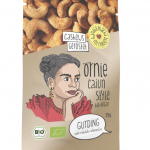 Örnie - geröstete Bio-Cashews Cajun-Style im PP-Tütchen