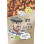Pimo - geröstete Bio-Cashews feurig-pikant im PP-Tütchen