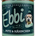 Ebbi Bio Pute & Hähnchen Hundefutter