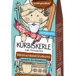 Geröstete Bio-Kürbiskerne veredelt mit Vollmilchschokolade & Lebkuchen 