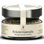 Ölkännchen Kräutermeersalz mit Oregano, Thymian & Rosmarin, Kreta GR 70g im Glas