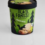BLACK FOREST ICE CREAM Bio Haselnuss Sorbet vegan 450ml Becher 