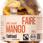 Faire Mango getrocknet (200g, Pfandglas groß, Bio & Fairtrade)