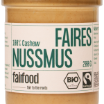 Faires Nussmus 100% Cashew (200g, circujar, Bio & Fairtrade)