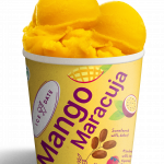 Bio Mango-Maracuja-Eis, vegan, laktosefrei,glutenfrei,mit Datteln gesüßt 450ml